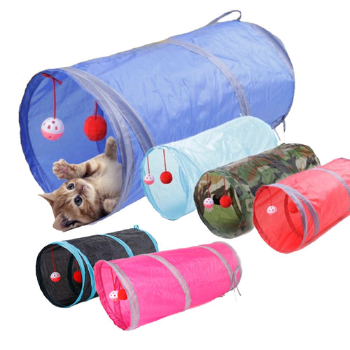 Funny Pet Cat Tunnel