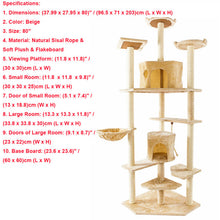 Load image into Gallery viewer, Cat Climbing Tower